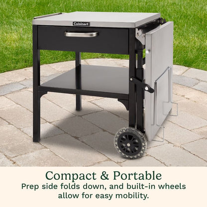 Prep 'n Cook Outdoor Table & Grill Stand | Cuisinart Covers and Stands | Cuisinart Outdoors