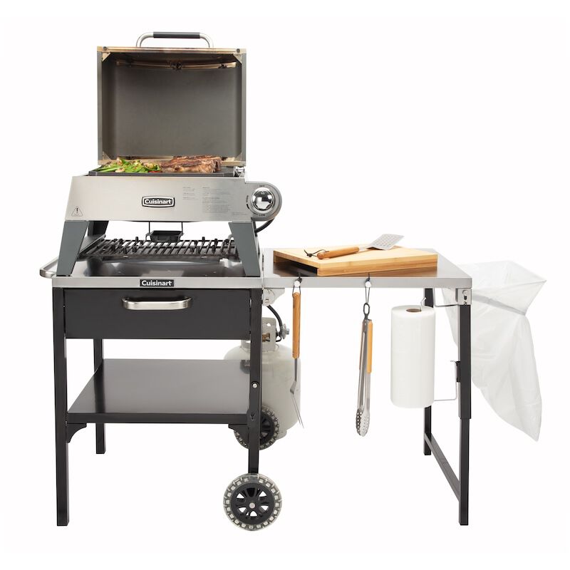 Prep 'n Cook Outdoor Table & Grill Stand | Cuisinart Covers and Stands | Cuisinart Outdoors