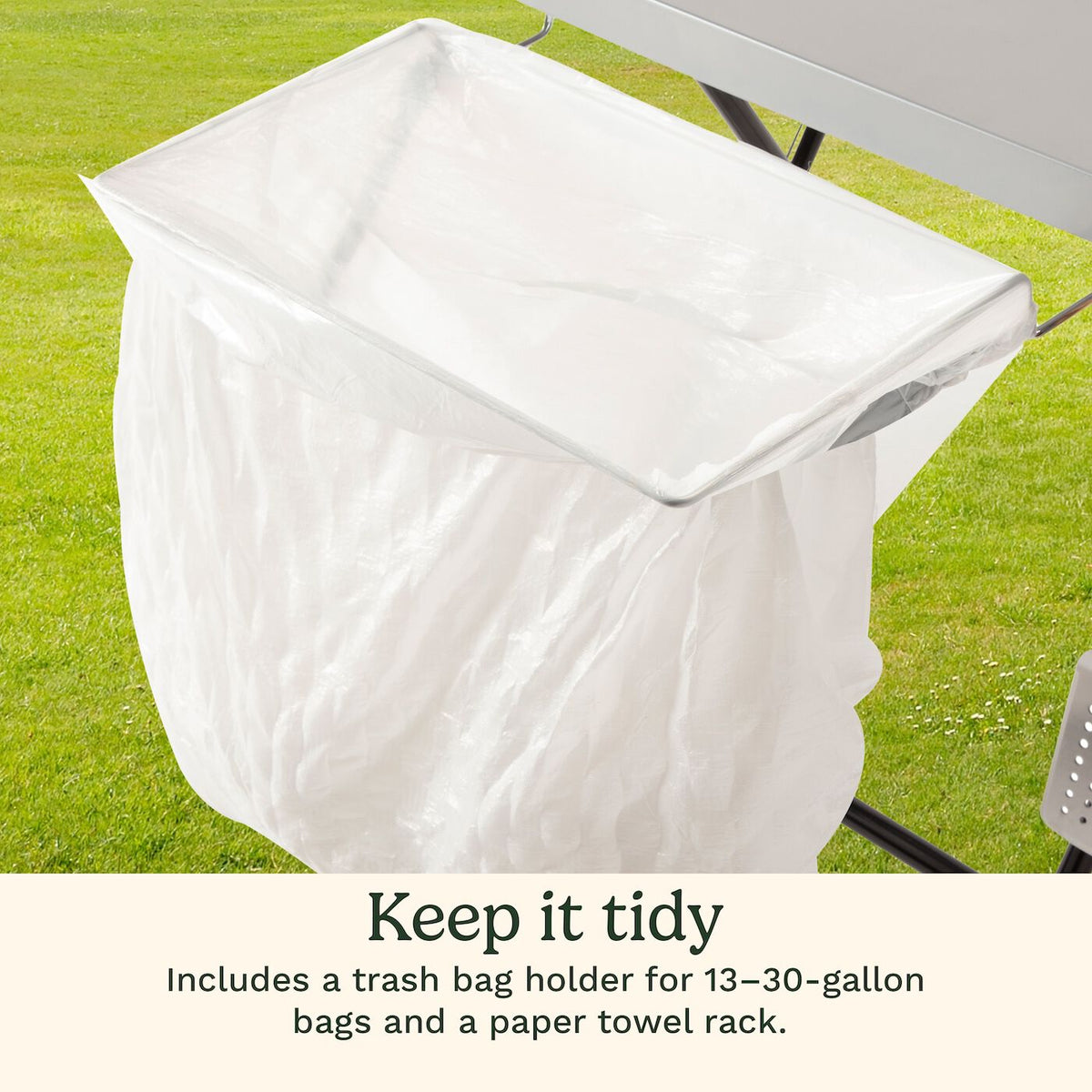Fold 'n Go Prep Table & Grill Stand | Cuisinart Outdoors