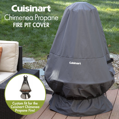 Chimenea Propane Fire Pit Cover | Cuisinart Outdoors