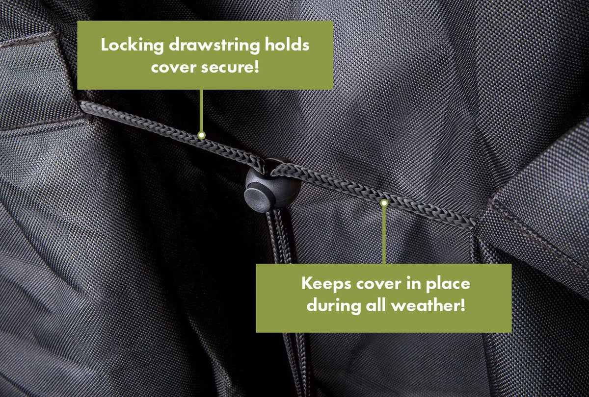 Heavy-Duty 65" Barbecue Grill Cover - Black | Cuisinart Outdoors