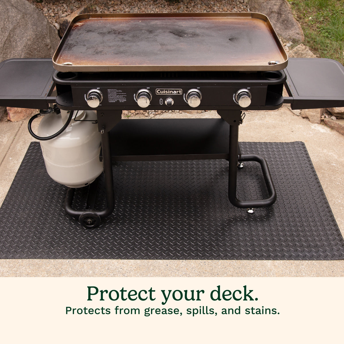 65” X 36” Premium Deck and Patio Grill Mat | Cuisinart Outdoors